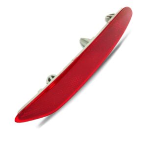 Par Refletor Parachoque Traseiro Onix Sedan 2020 2021 2022 Vermelho