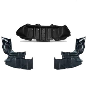 Kit Protetor Do Parachoque Para Corolla 2009 A 2014 Completo Preto