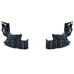 Kit Protetor Do Parachoque Para Corolla 2009 A 2014 Completo Preto