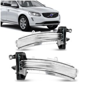 Par Sinaleira Retrovisor Para Volvo Xc60 2015 2016 2017 2018