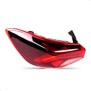 Par Sinaleira Traseira Onix 2020 Até 2024 Canto Com Led Vermelho