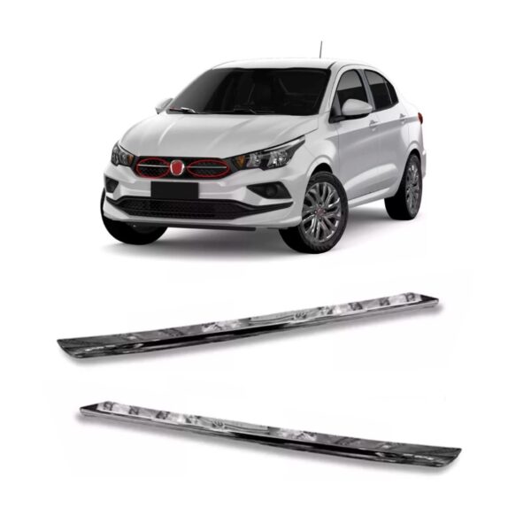 Par Friso Grade Radiador Cronos 1.3 Mt 18 2019 2020 Cromado