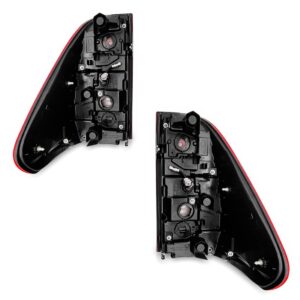 Par Sinaleira Traseira Hilux Pick-up 2021 2022 Com Led