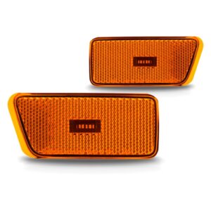 Par Lanterna Sinaleira Lateral Ambar Bronco 2021 E 2022