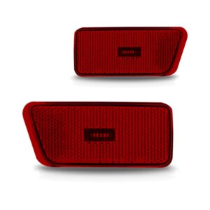 Par Lanterna Sinaleira Lateral Vermelho Bronco 2021 E 2022 Vermelho