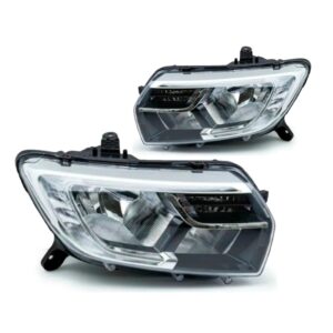 Par Farol Manual Logan Sandero 2020 A 2022 Com Led