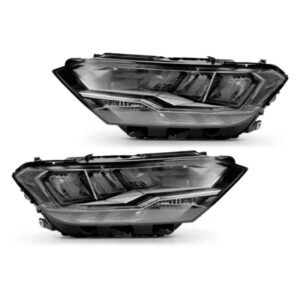 Par Farol Eletrico Para Jetta Sedan 2019 A 2022  Motor E Led