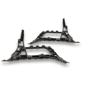 Par Suporte Guia Parachoque Traseiro Jetta 2011 A 2014