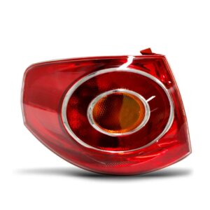 Par Lanterna Traseira Spacefox 2007 A 2010 Carcaça Vermelha Vermelho