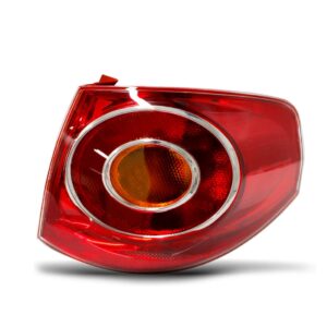 Par Lanterna Traseira Spacefox 2007 A 2010 Carcaça Vermelha Vermelho