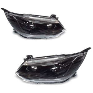 Par Farol Manual Onix 2020 A 2022 Mascara Negra C/ Projetor