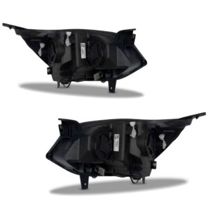 Par Farol Manual Onix 2020 A 2022 Mascara Negra C/ Projetor