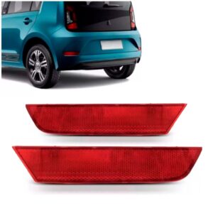 Par Sinaleira Refletor Refletiva Parachoque Up 18 2019 2020 Vermelho