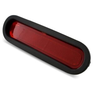 Par Refletor Parachoque Doblo Adventure Xingu 2010 A 2021 Vermelho