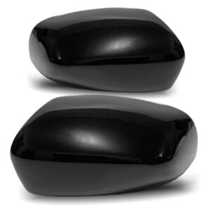 Par Capa Retrovisor Jeep Compass Serie S 2016 A 2023 Preto