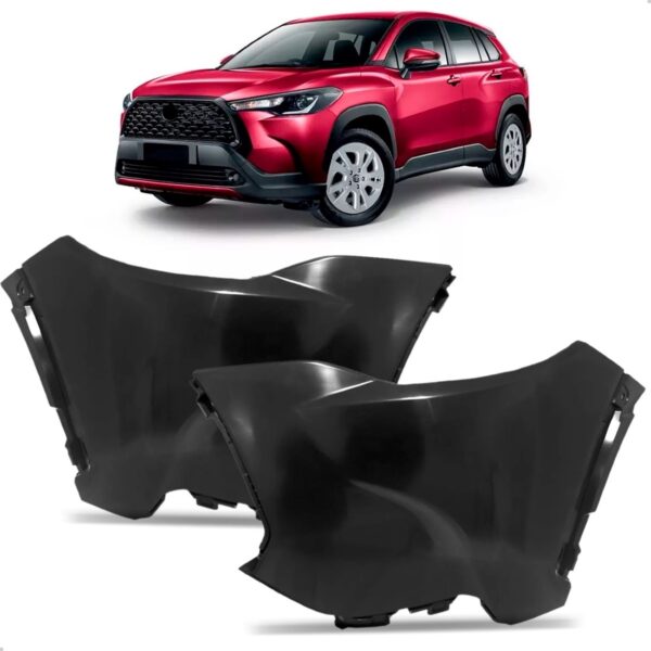 Par Envolvente Dianteiro Corolla Cross 2021 2022 2023 Novo Preto