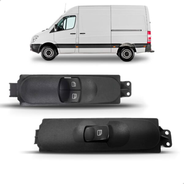 Par Interruptor Vidro Sprinter 12/19 Eletrico 3 Pinos
