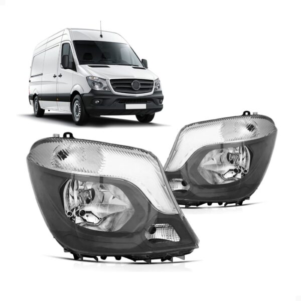 Par Farol Sprinter 2017 A 2019 Eletrico Com Motor