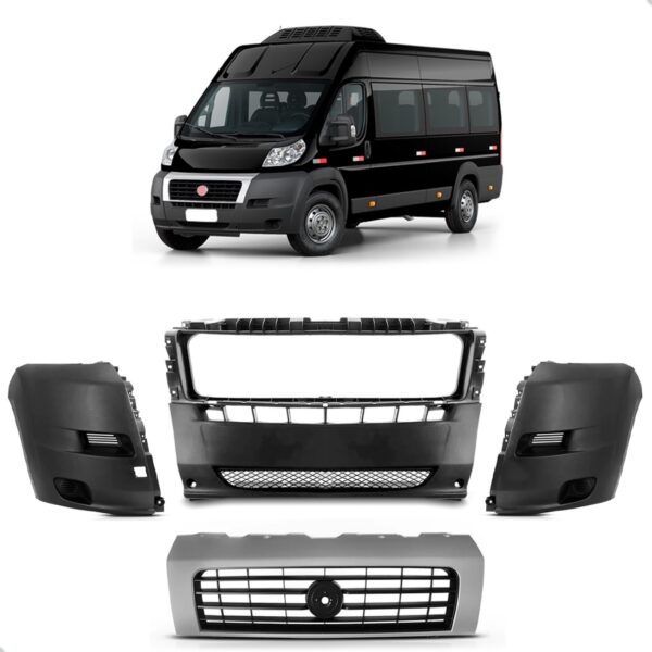 Kit Frente Para Fiat Ducato 2018 A 2021 Grades E Parachoque