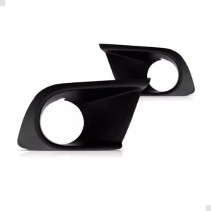 Par Moldura Milha Onix 2017 A 2019 Com Furo Preto