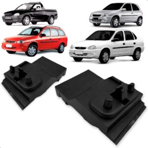 Par Guia Suporte Parachoque Corsa Classic 03 A 10 Dianteiro