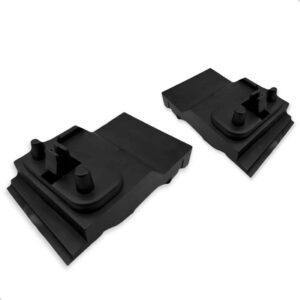 Par Guia Suporte Parachoque Corsa Classic 03 A 10 Dianteiro