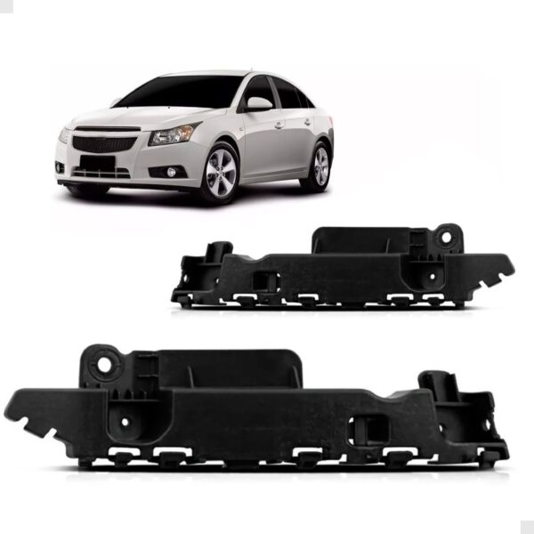 Par Guia Parachoque Dianteiro Para Cruze 2012 2013 A 2016