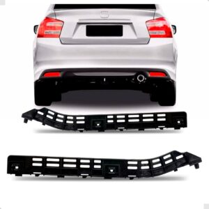 Par Suporte Guia Parachoque Traseiro Para Honda City 13 14