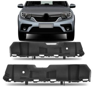 Par Guia Suporte Parachoque Logan Sandero 20 A 23 Dianteiro