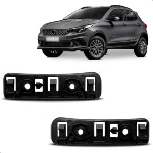 Par Guia Parachoque Dianteiro Argo 2017 2018 2019 A 2023