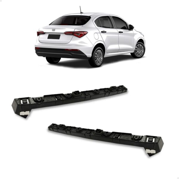 Par Guia Parachoque Traseiro Cronos 2017 A 2023