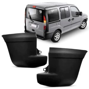 Par Ponteira Parachoque Traseiro Doblo Ex Elx 2001 A 2009