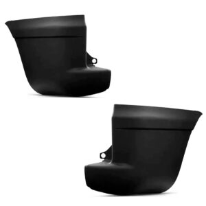 Par Ponteira Parachoque Traseiro Doblo Ex Elx 2001 A 2009