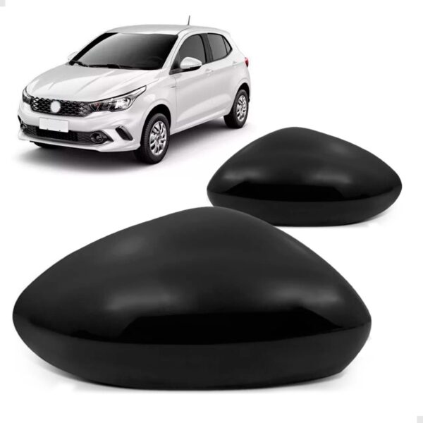 Par Capa Retrovisor Argo 2017 A 2023 Sem Furo Pisca