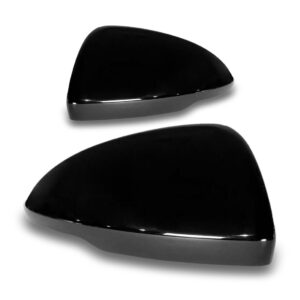 Par Capa Retrovisor Cruze Lt Ltz 2017 18 2019 Com Furo Pisca - Preto