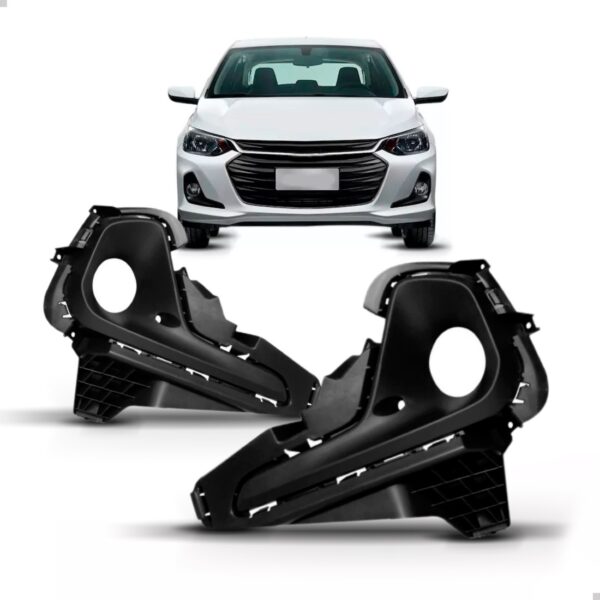 Par Moldura Milha Onix 2020 2021 2022 2023 2024 C/ Furo Preto