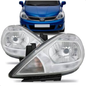 Par Farol Tiida 2007 08 2009 10 11 12 2013 Sinaleira Cristal