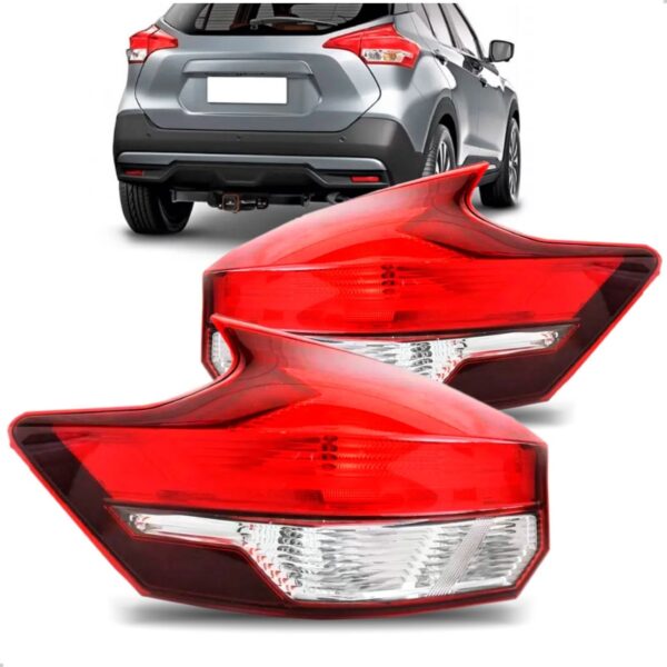 Par Lanterna Traseira Kicks 2017 2018 2019 2020 2021 Canto