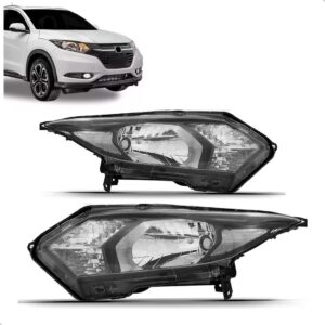 Par Farol Hrv 2015 2016 2017 2018 Eletrico Com Motor Sem Led