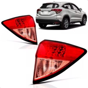 Par Sinaleira Traseira Hrv 2015 2016 2017 Canto Com Led