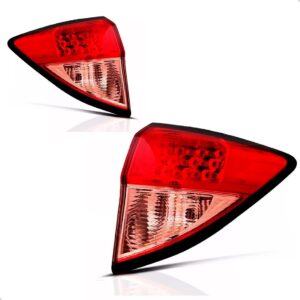 Par Sinaleira Traseira Hrv 2015 2016 2017 Canto Com Led