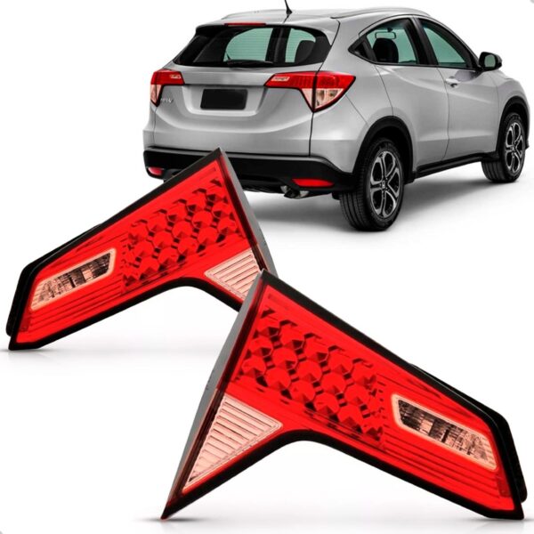 Par Sinaleira Traseira Hrv 2015 2016 2017 2018 Porta Mala