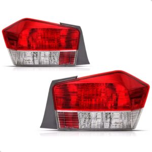 Par Lanterna Traseira Para Honda City 2009 A 2011 C/ Soquete Vermelho