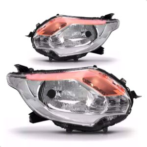 Par Farol L200 Triton 2017 A 2023 Cromado Sinaleira Ambar