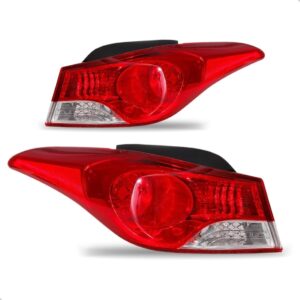 Par Lanterna Traseira Elantra 2011 2012 2013 Esquerdo