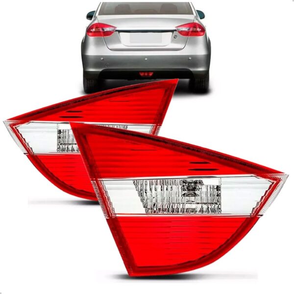 Par Sinaleira Traseira Porta Mala J5 2011 2012 2013