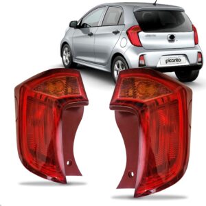 Par Lanterna Picanto 2012 A 2016 Sinaleira Âmbar Sem Led