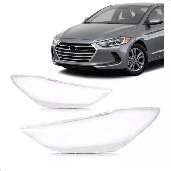Par Lente Farol Para Hyundai Elantra 2017 2018