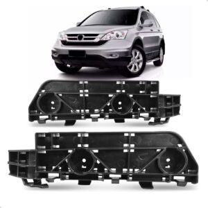 Par Suporte Guia Parachoque Dianteiro Crv 2007 A 2011