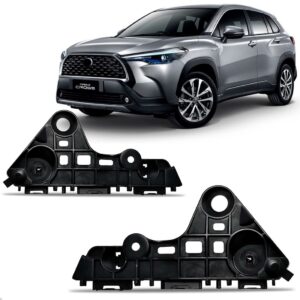 Par Suporte Parachoque Dianteiro Corolla Cross 2021 A 2024